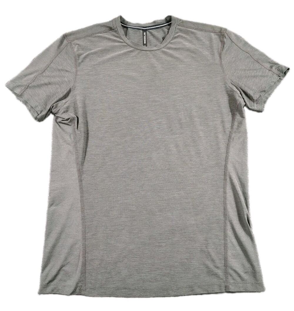 Ten Thousand Shirt Men's S Grey The Versatile Performance Running Athletic EUC